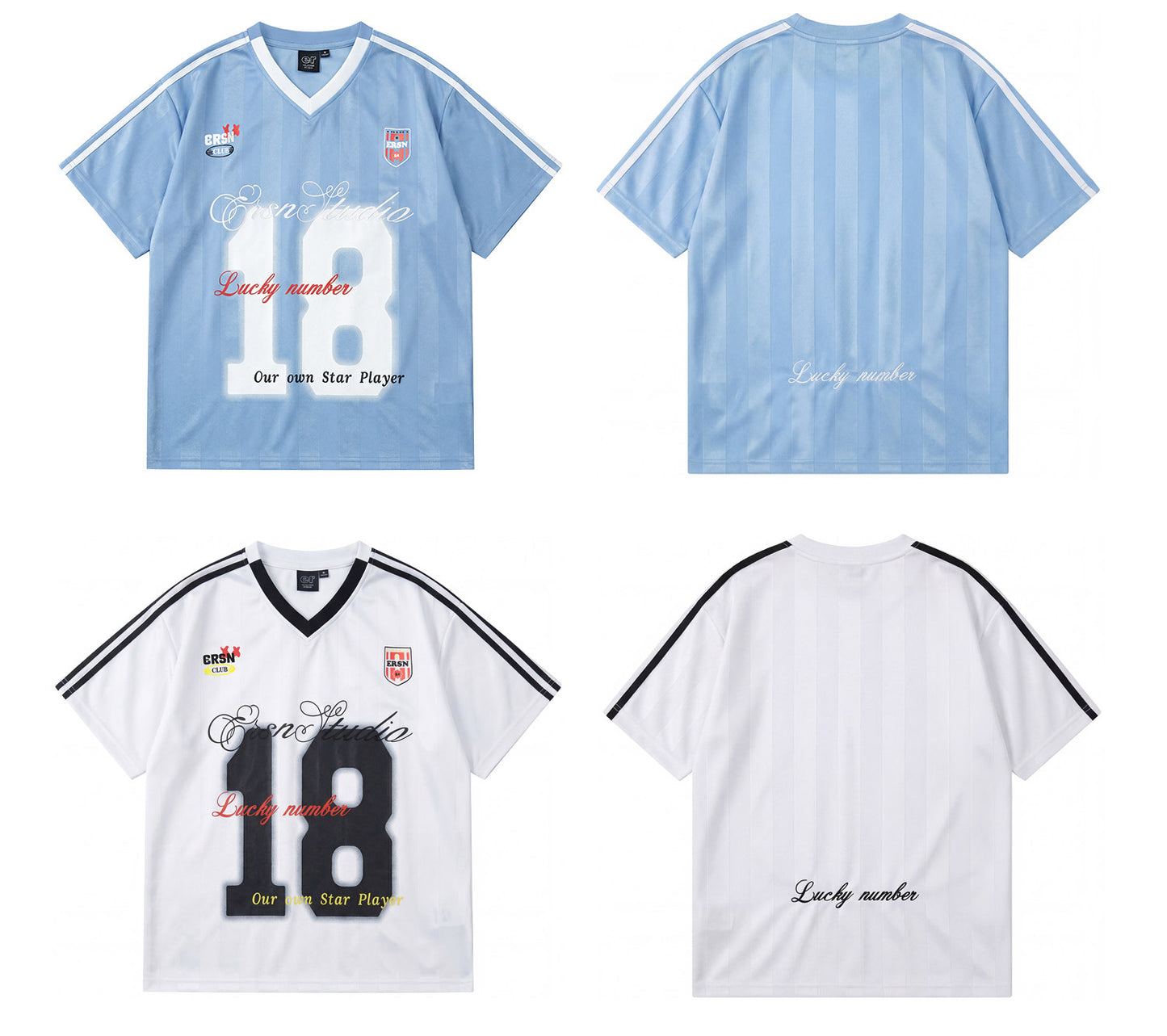 Lucky 18 Oversized Football Jersey