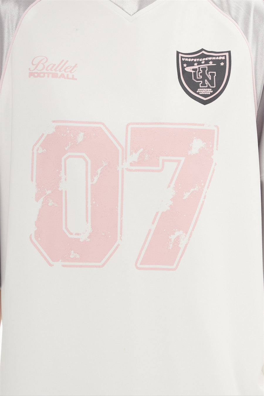 "07" Football-Trikot | Amekaji Girly Oversize T-Shirt