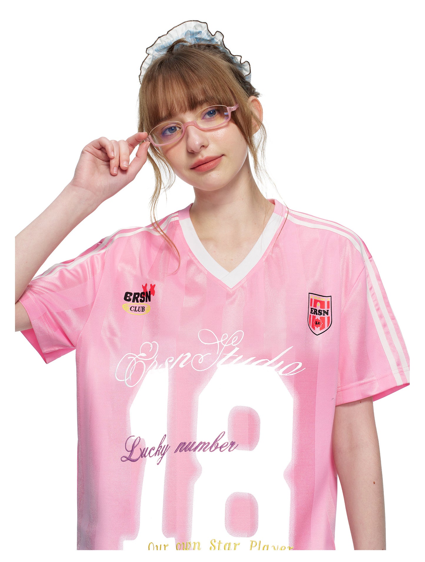 Lucky 18 Oversized Football Jersey
