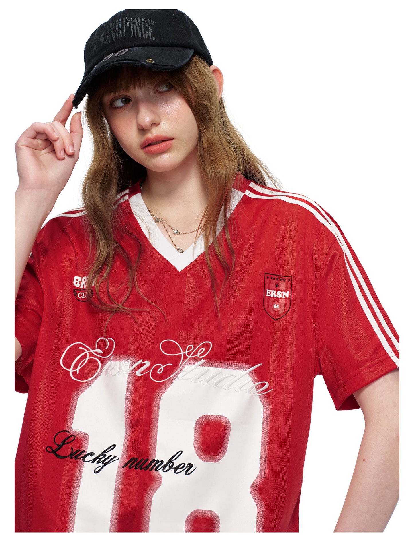 Lucky 18 Oversized Football Jersey
