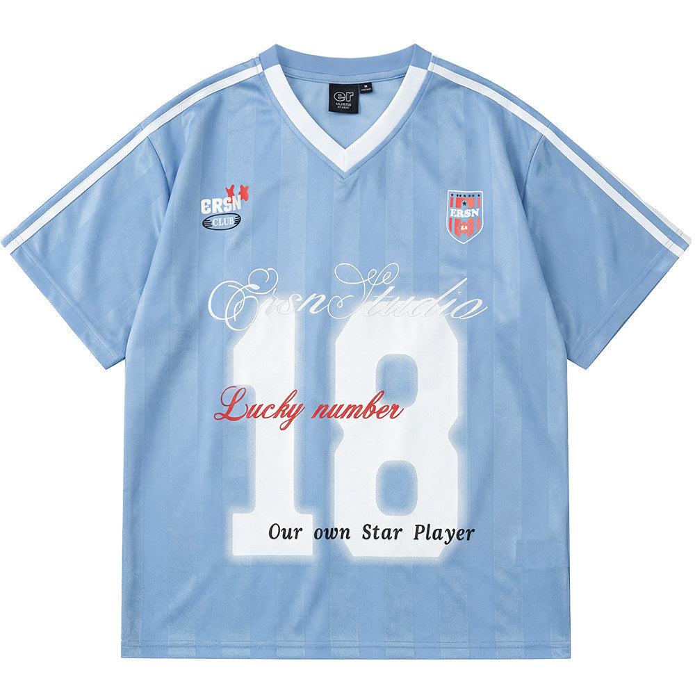 Lucky 18 Oversized Football Jersey
